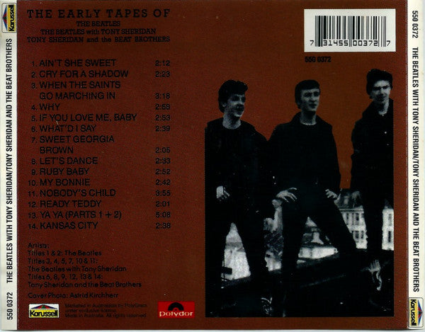 The Beatles / The Beatles With Tony Sheridan / Tony Sheridan And The Beat Brothers : The Early Tapes Of (CD, Comp)