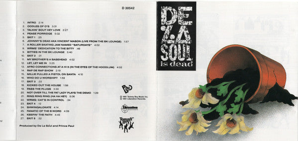 De La Soul : De La Soul Is Dead (CD, Album)