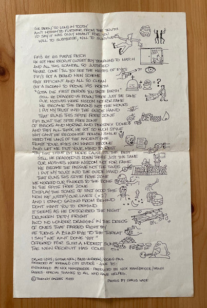 Trench Gashes : Age Shall Weary Me (7")