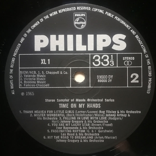 Various : Time On My Hands (LP, Smplr)