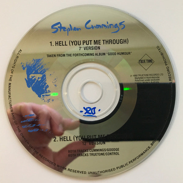 Stephen Cummings : Hell (You've Put Me Through) (CD, Single)