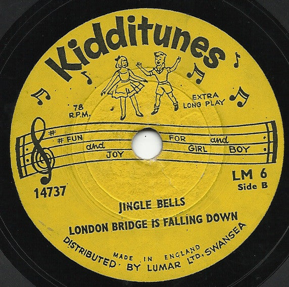 Unknown Artist : Humpty Dumpty / Pop Goes The Weasel / Oh! Dear What Can The Matter Be / Jingle Bells / London Bridge Is Falling Down (6")