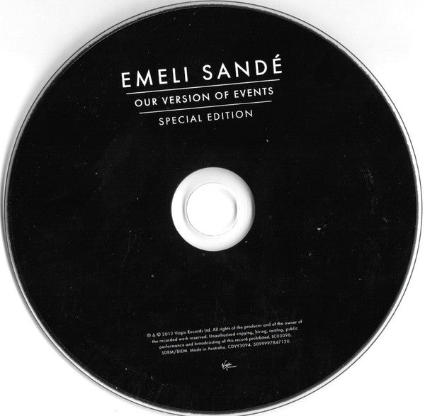 Emeli Sandé : Our Version Of Events (CD, Album, S/Edition)