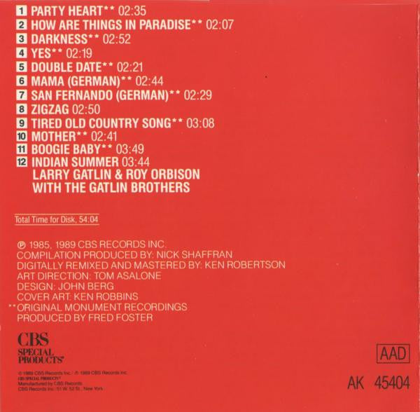 Roy Orbison : Rare Orbison II (CD, Comp)
