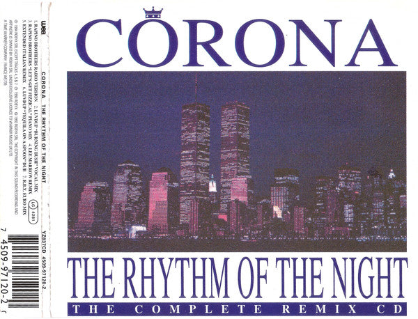 Corona : The Rhythm Of The Night (The Complete Remix CD) (CD, Single, May)