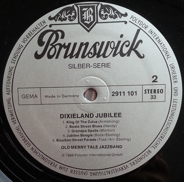 Old Merry Tale Jazz Band* : Dixieland Jubilee (LP, Album)