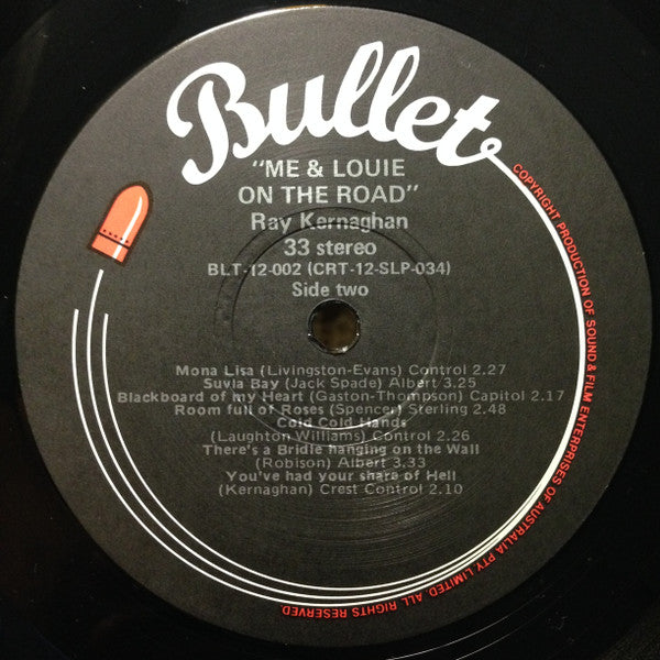 Ray Kernaghan : Me & Louie On The Road (LP, Album)