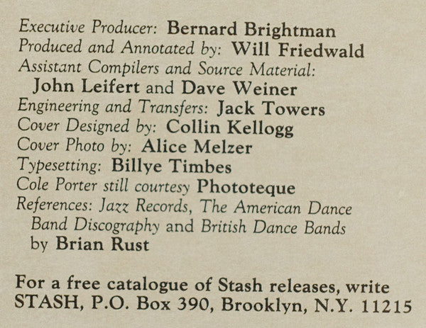 Various : A Cole Porter Collection (LP, Comp)