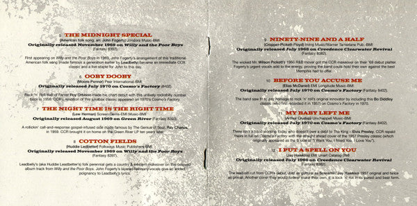 Creedence Clearwater Revival : Covers The Classics (CD, Comp)
