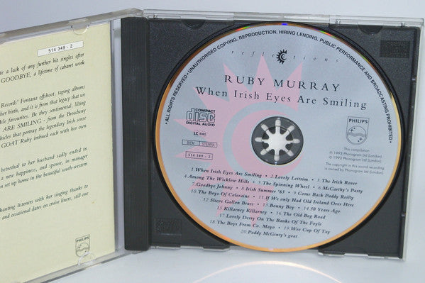 Ruby Murray : When Irish Eyes Are Smiling (CD, Comp)