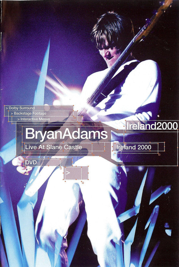 Bryan Adams : Live At Slane Castle, Ireland 2000 (DVD-V, Copy Prot., Multichannel, PAL)