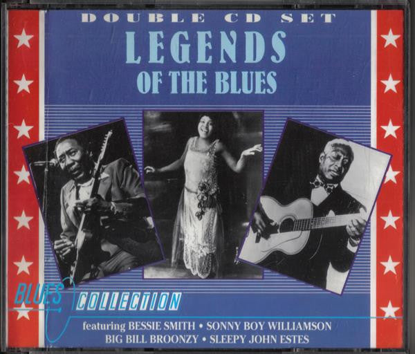 Various Featuring Bessie Smith • Sonny Boy Williamson, Big Bill Broonzy • Sleepy John Estes : Legends Of The Blues (2xCD, Comp + Box)