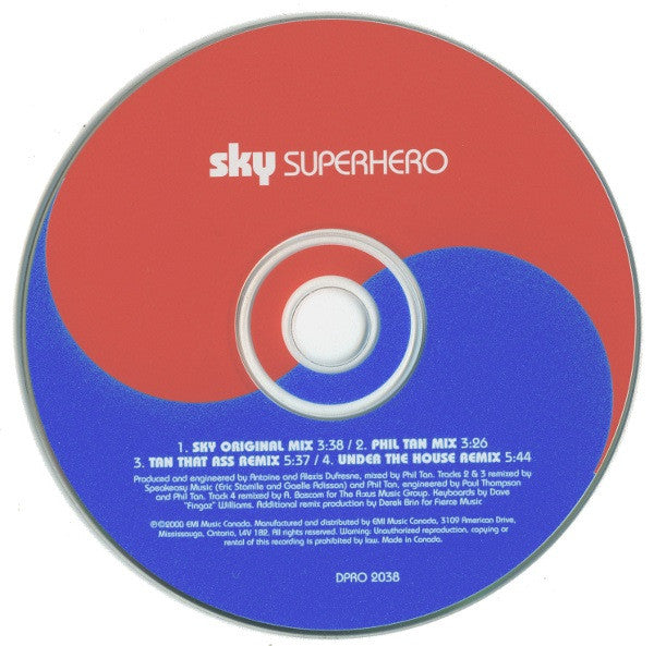 Sky (7) : Superhero (CD, Single)