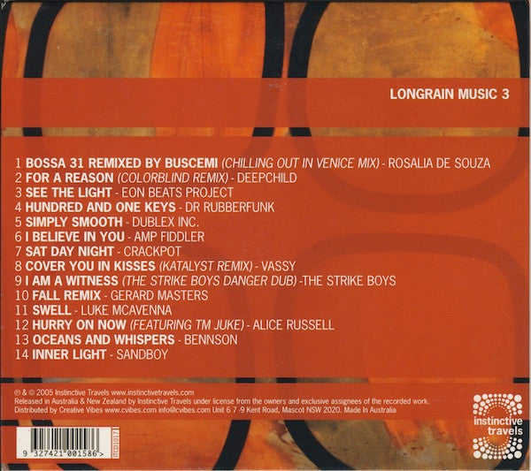 Various : Longrain Music 3 (CD, Comp, Dig)