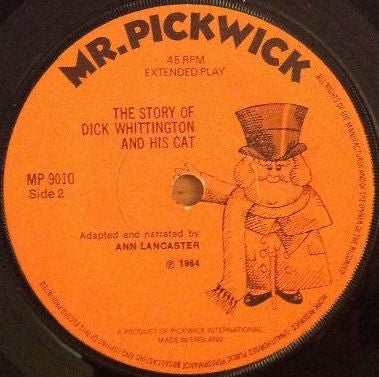 Ann Lancaster : The Story Of The Sleeping Beauty/The Story Of Dick Whittington And His Cat (7", EP)