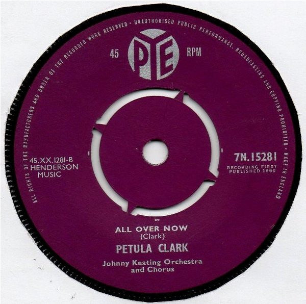 Petula Clark : Cinderella Jones (7", Single)