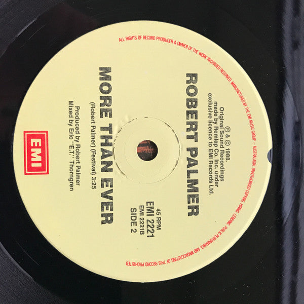 Robert Palmer : Change His Ways (7")