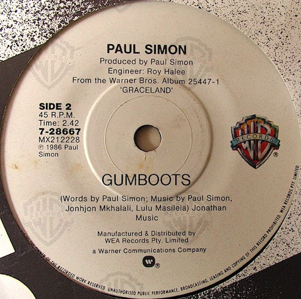 Paul Simon : You Can Call Me Al (7", Single)