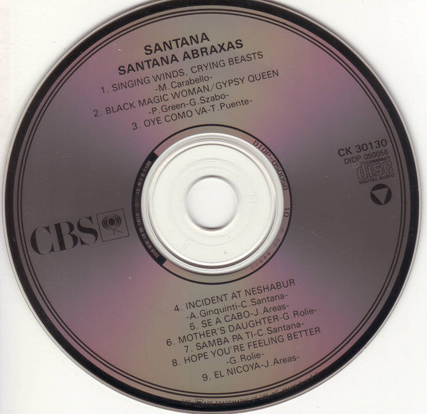 Santana : Abraxas (CD, Album, RE)