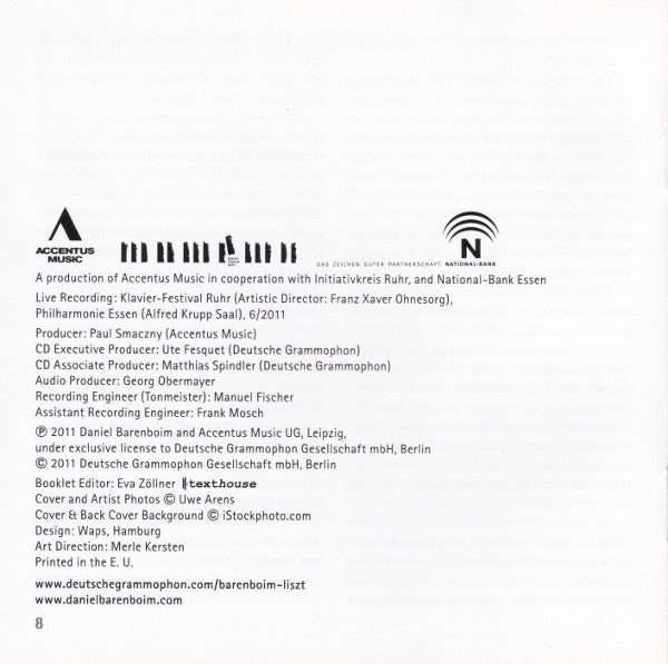 Franz Liszt - Daniel Barenboim, Pierre Boulez, Staatskapelle Berlin : The Liszt Concertos (CD)