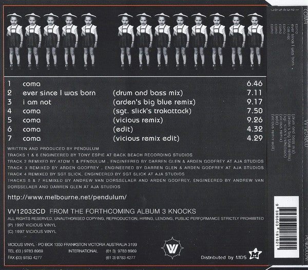 Pendulum : Coma (CD, Maxi)