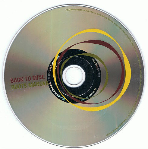 Roots Manuva : Back To Mine (CD, Mixed)