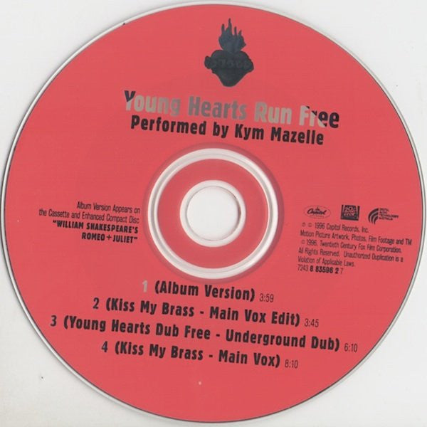 Kym Mazelle : Young Hearts Run Free (CD, Single)