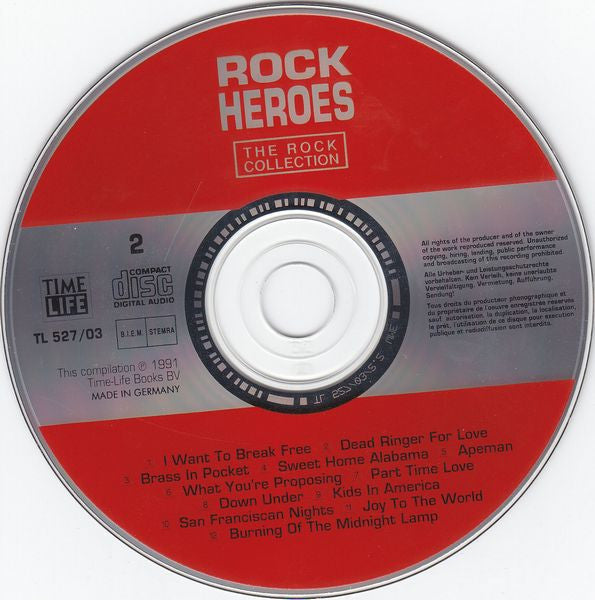 Various : The Rock Collection (Rock Heroes) (2xCD, Comp)