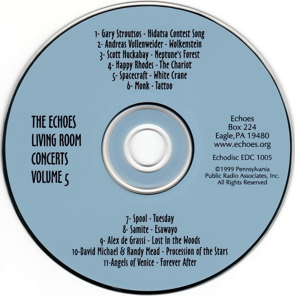 Various : The Echoes Living Room Concerts Volume 5 (CD, Album, Comp)