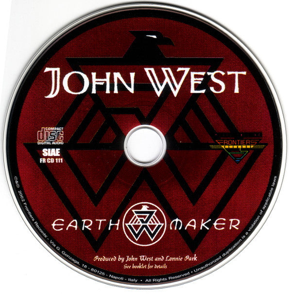 John West : Earth Maker (CD, Album)