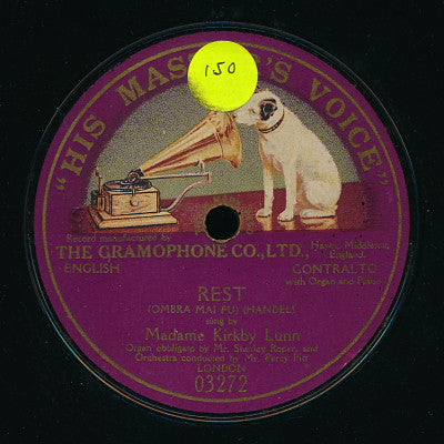 Louise Kirkby-Lunn : Rest (Shellac, 12", S/Sided, 81 )
