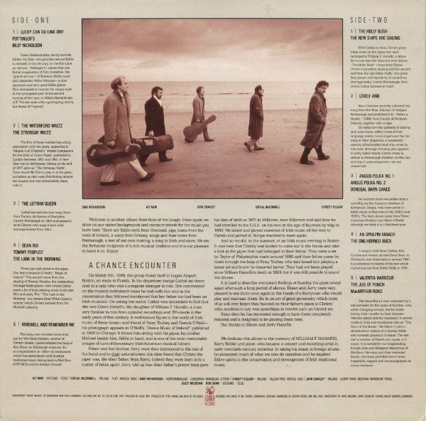 Boys Of The Lough* : Farewell And Remember Me (LP, Album)