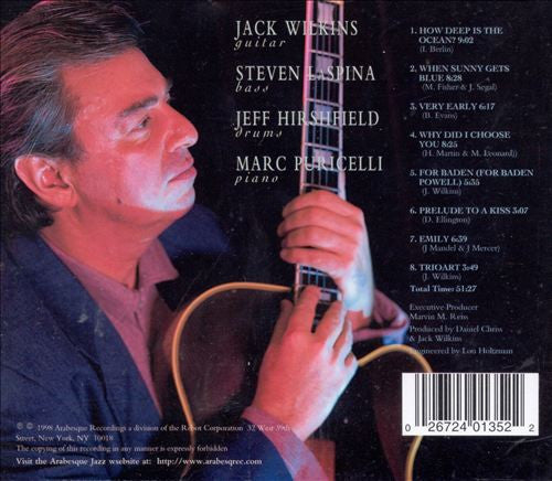 Jack Wilkins : Trioart (CD, Album)