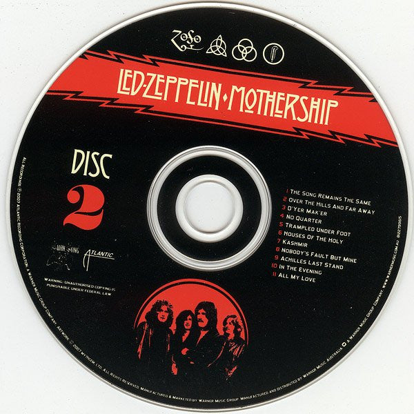 Led Zeppelin : Mothership (2xCD, Comp, RM)
