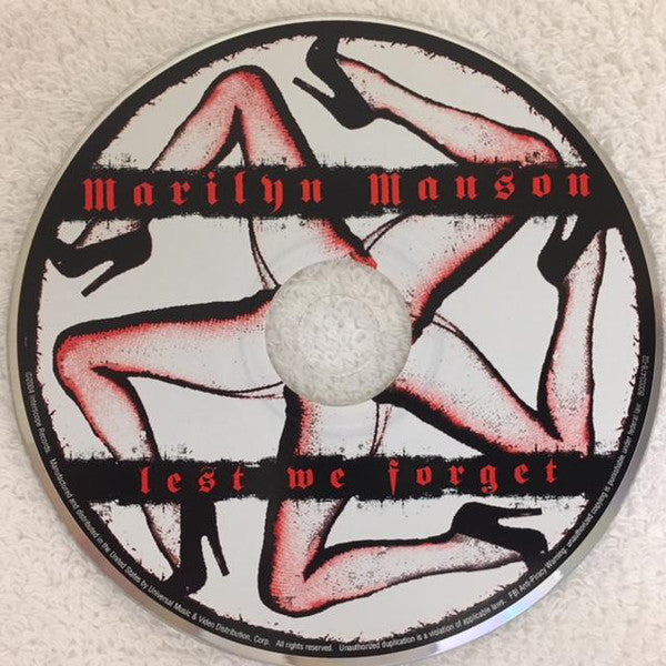 Marilyn Manson : Lest We Forget - The Best Of (CD, Comp)