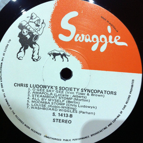 Chris Ludowyk's Society Syncopators : Chris Ludowyk's Society Syncopators (LP)
