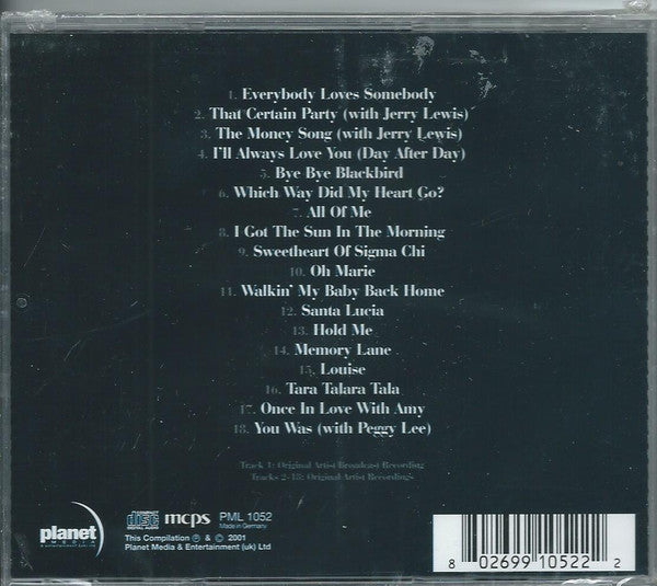 Dean Martin : Everybody Loves Somebody (CD, Comp)