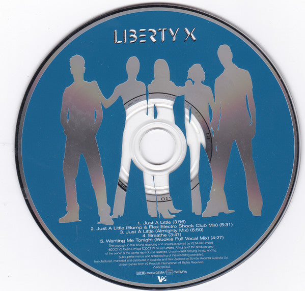 Liberty X : Just A Little (CD, Single)