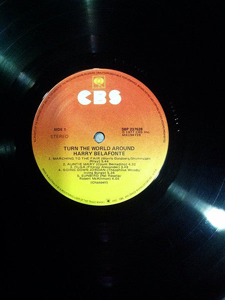 Harry Belafonte : Turn The World Around (LP, Album)