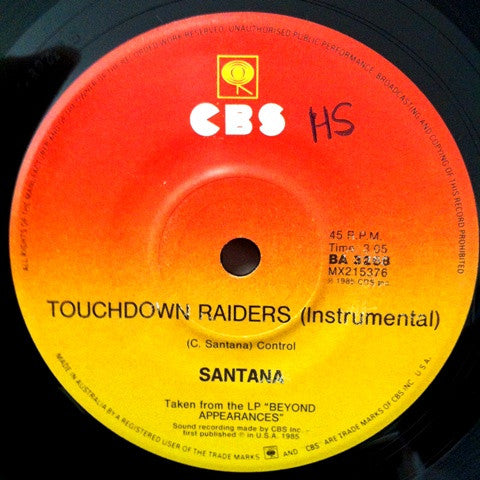 Santana : Say It Again (7", Single)