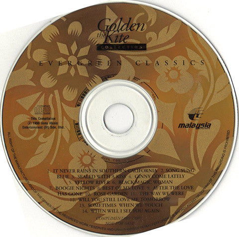 Various : The Golden Kite Collection: Evergreen Classics (CD, Comp, Promo, Com)