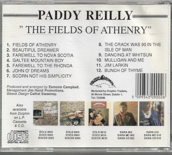Paddy Reilly : The Fields Of Athenry (CD, Album, RE)