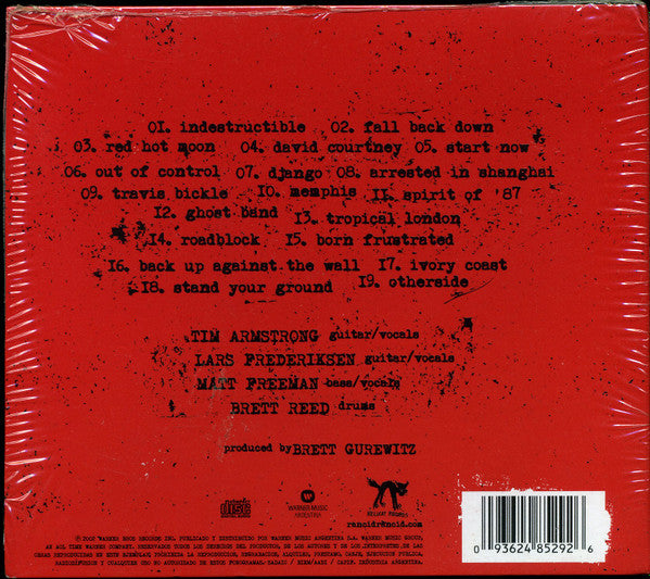 Rancid : Indestructible (CD, Album)