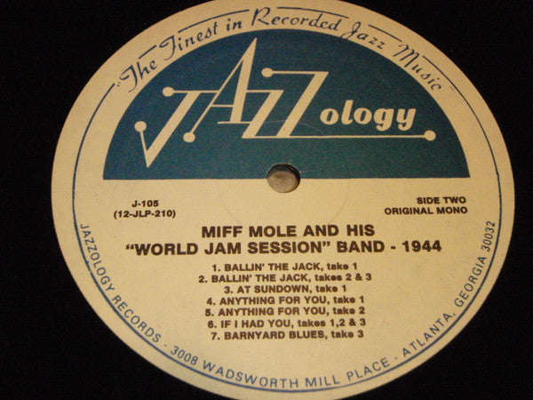 Miff Mole And His "World Jam Session" Band : 1944 (LP)