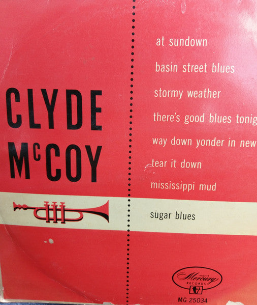Clyde McCoy : Sugar Blues (10", Mono)