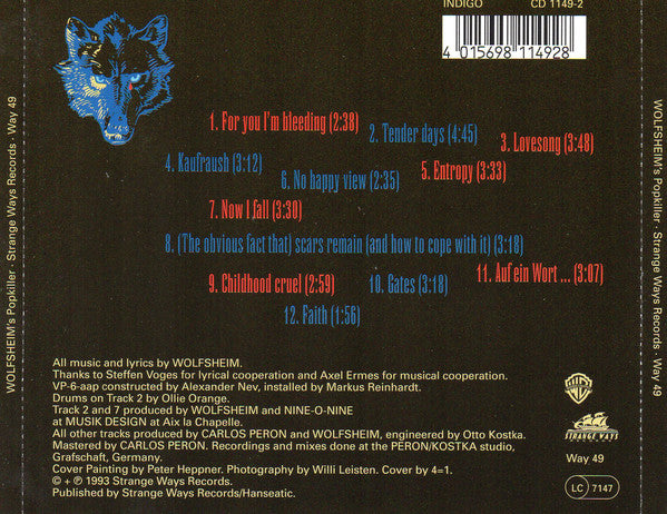 Wolfsheim : Popkiller (CD, Album, RP)
