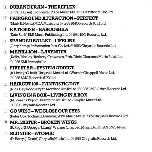 Various : Top Ten Hits Of The 80's Vol. 2 (CD, Comp)