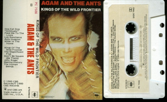 Adam And The Ants : Kings Of The Wild Frontier (Cass, Album)