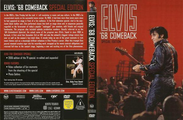 Elvis* : '68 Comeback - Special Edition (DVD-V, Copy Prot., Multichannel, PAL)