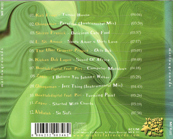 Various : Mellowgrounds (CD, Comp, Mixed)